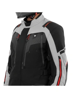 Kurtka motocyklowa tekstylna Shima Hero 3.0 G2 szaro-czerwona