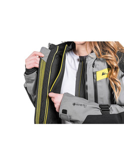 Kurtka motocyklowa damska tekstylna Touratech Companero Rambler szara