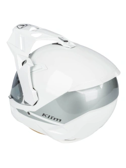 Kask adventure Klim X1 Alpha biało-srebrny