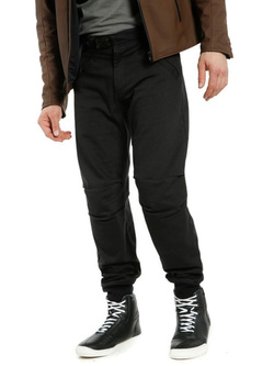 Jeansy motocyklowe Dainese Trackpants Tex czarne
