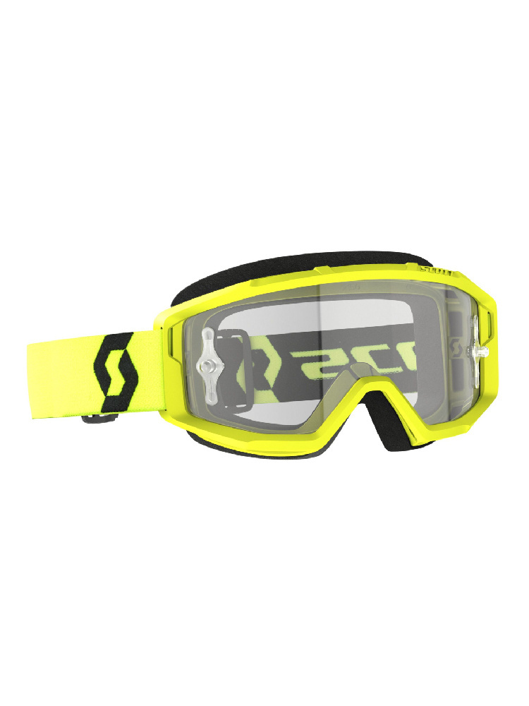 Gogle motocyklowe Scott Primal Clear żółto-czarne