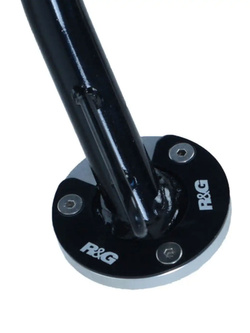 Poszerzenie stopki motocyklowej R&G Husqvarna Vitpilen/ Svartpilen 401 (18-21)/ Svartpilen 125 (21-) srebrne