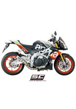 Tłumik CR-T High Position Titanium SC-Project do APRILIA TUONO V4 1100 (2017 - 2018)