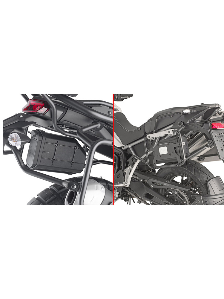 Zestaw mocujący skrzynkę narzędziową GIVI S250 Honda, KTM, Yamaha, Triumph, Husqvarna, Voge, Moto Guzzi (wybrane modele)