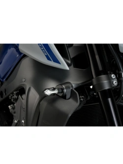 Uchwyty PUIG do kierunkowskazów przednich Honda CBR600RR (24-25), MT-09/SP/Y-AMT (21-), YZF-R3/YZF-R9 (25-)
