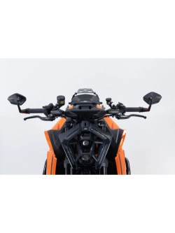Lusterka motocyklowe Sw-Motech Sport na koniec kierownicy KTM 1290 Superduke R (19-)/ Evo (21-), 1390 Superduke R/ Evo (23-) czarne