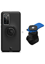 Zestaw: etui na telefon Huawei P40 + uchwyt Quad Lock montowany za pomocą paska z szybkozłączką