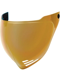 Szybka Bubbleshield do kasku Icon Domain lustrzana brązowa