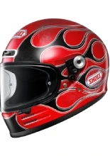 Kask integralny Shoei Glamster 06 Blast TC-1 czerwono-biały