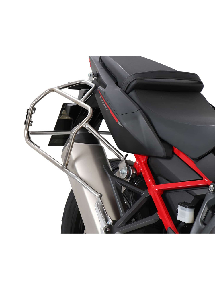 Stelaż boczny do kufrów Cutout Xplorer 40/37 Hepco&Becker do Hondy CRF 1100 L Africa Twin (19-21) stal nierdzewna