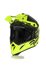 Kask enduro Acerbis Steel Carbon czarno-żółty