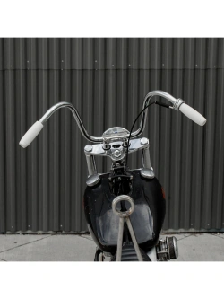 Manetki motocyklowe Biltwell Recoil TPV do kierownic o średnicy 22 [mm] białe