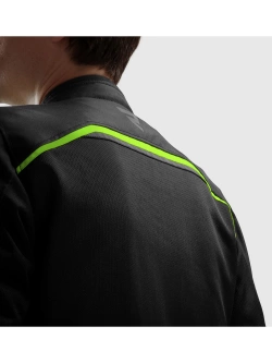 Kurtka motocyklowa tekstylna Rebelhorn Echo czarna-fluo