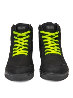 Buty motocyklowe tekstylne Ozone Town czarno-fluo