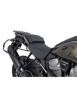 Zestaw: kufry boczne + stelaże Hepco&Becker Xplorer Cutout Harley Davidson Pan America 1250/Special (21-)/ Pan America 1250 ST (25-)