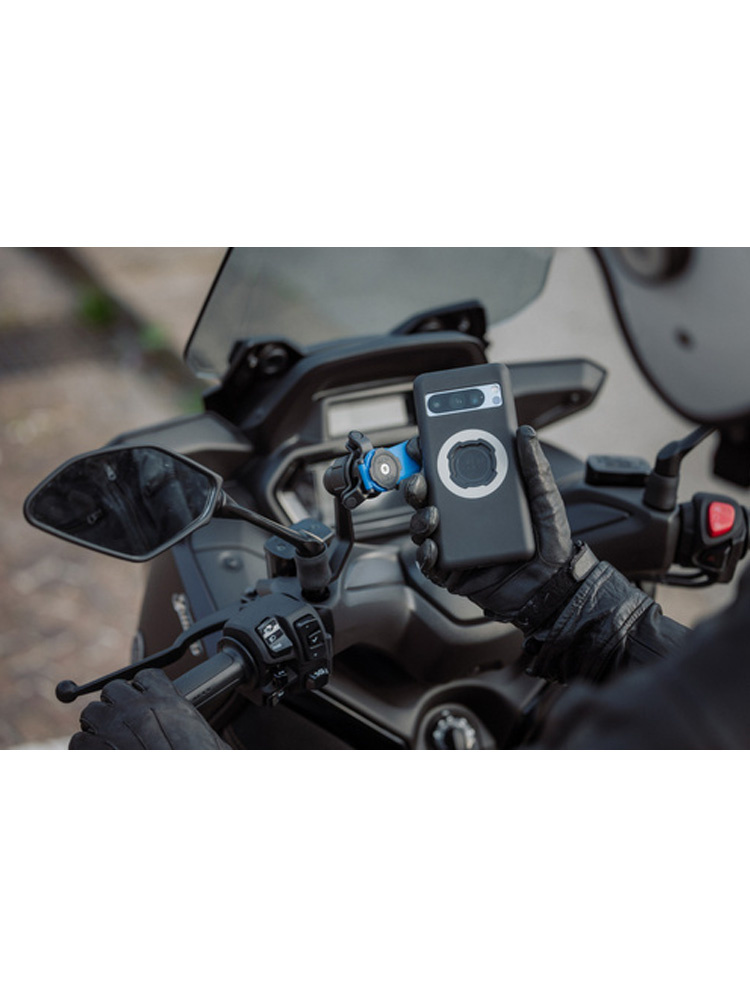 Zestaw na motocykl: etui MAG na telefon iPhone 17 (magnetyczne) + mocowanie Quad Lock