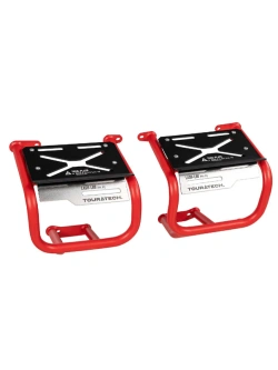 Zestaw: gmole silnika + płyty techniczne Touratech BMW R12 G/ S (25-) czerwone