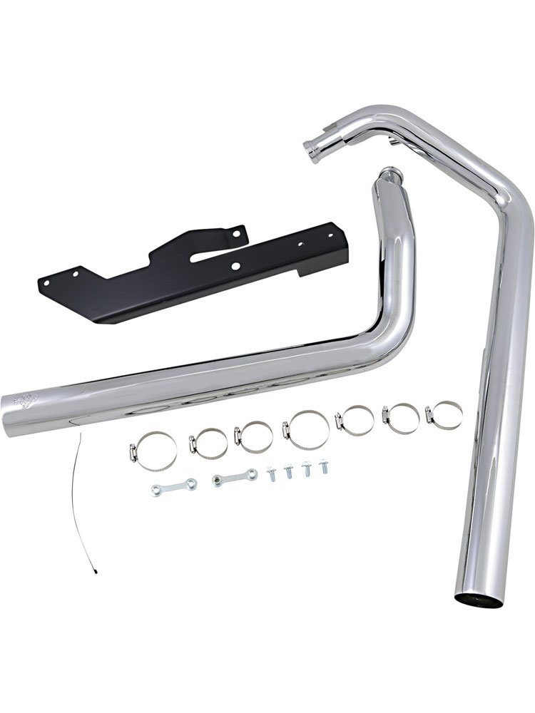 Pełny układ wydechowy Vance & Hines Straightshots chrom do Harley Davidson XL (04-13)