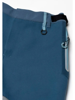 Spodnie motocyklowe tekstylne Knox Urbane Pro Move niebiesko-szare