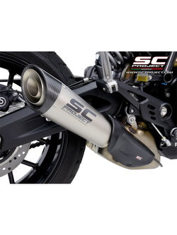 Tłumik motocyklowy SC-Project C1 Ducati Scrambler 800 (23-) tytan