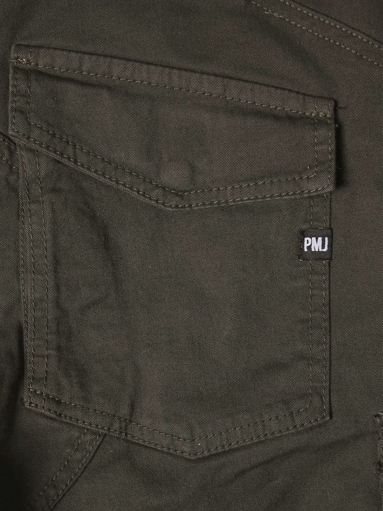 Jeansy motocyklowe PMJ Santiago brązowe