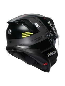 Kask integralny AGV K7 Kyber szaro-żółty
