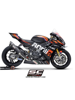 Pełny układ wydechowy SC-Project SC1-R Aprilia RSV 4 (21-) włókno węglowe