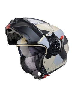 Kask szczękowy Caberg Duke Evo Indy czano-szary matowy