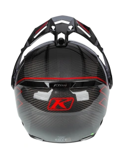 Kask adventure Klim X1 Alpha czarno-czerwony