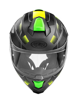 Kask integralny Premier Hyper HP6BM czarno-żółto-zielony