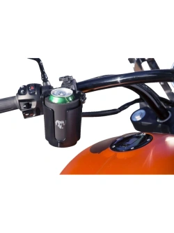 Samopoziomujący uchwyt na napoje RAM Level Cup z klamrą zaciskową Tough-Claw [pojemność ok. 470 ml]