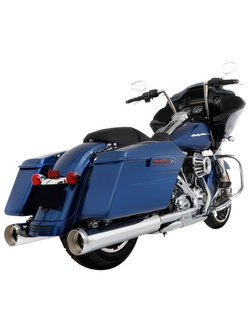 Tłumiki motocyklowe Rinehart Racing 4,5" DBX45 do modeli Harleya Davidsona Touring chromowane