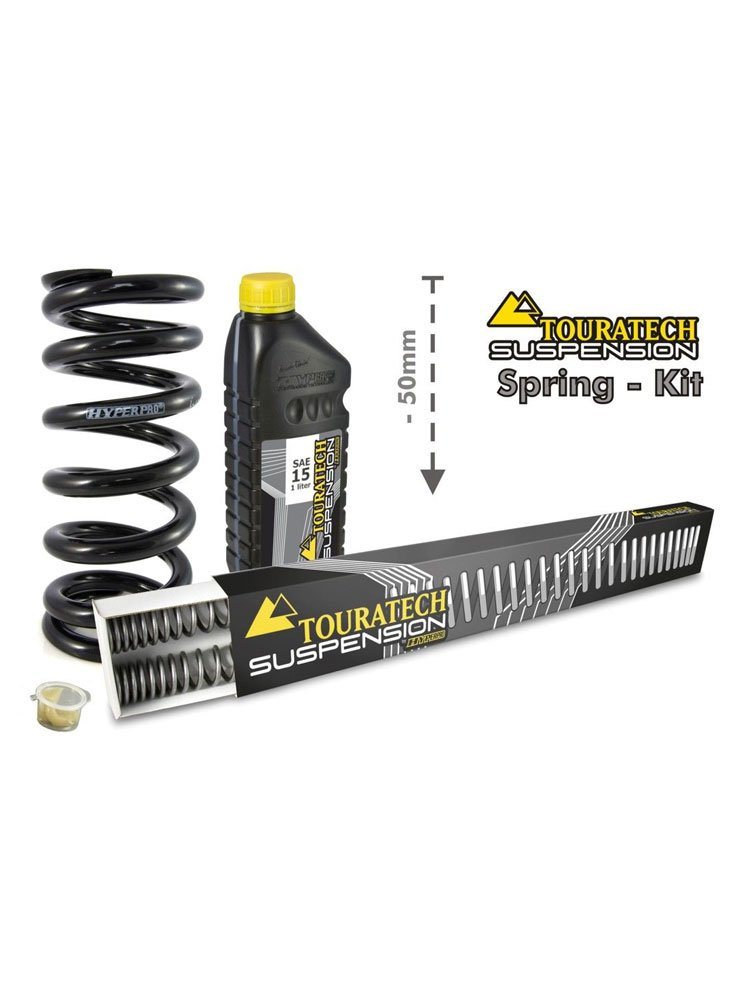 Zestaw obniżający wysokość motocykla -50mm Touratech do BMW F800GS (08-12)