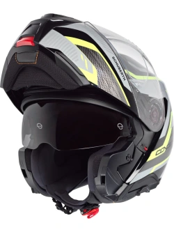 Kask szczękowy Schuberth Concept Kinetic czarno-szaro-żółty