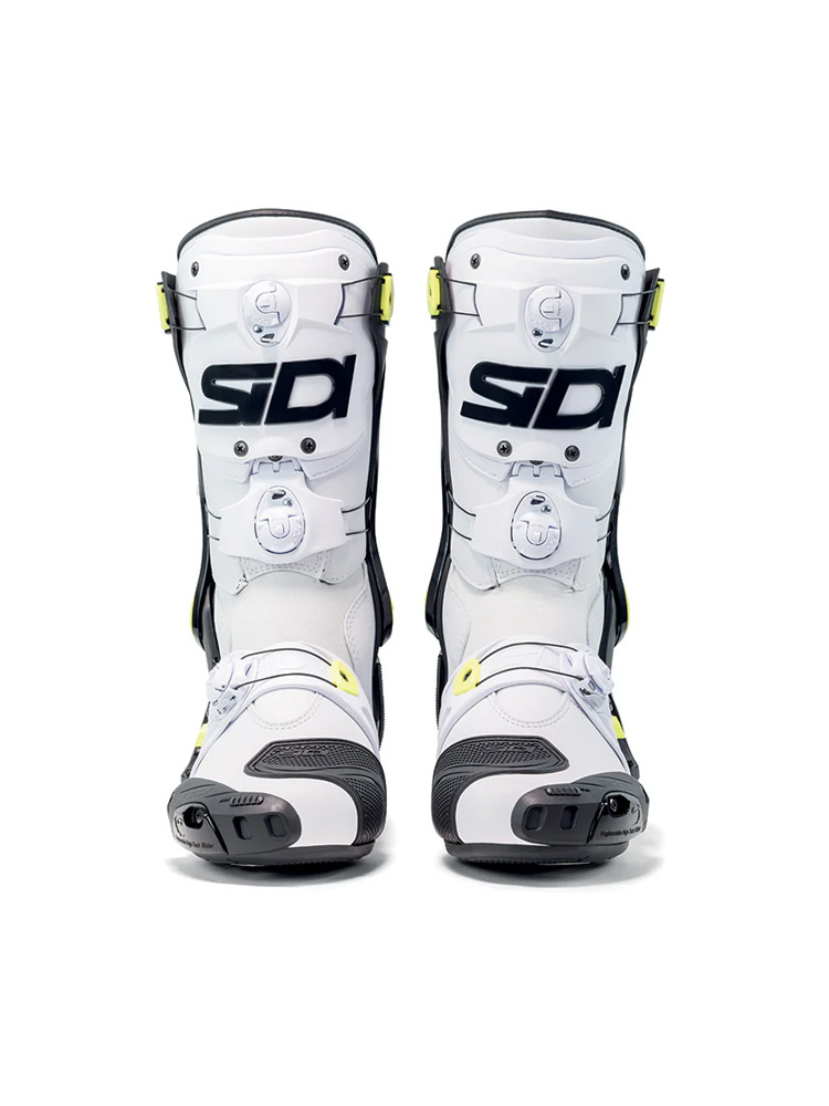 Buty motocyklowe Sidi Rex biało-czarno-żółte