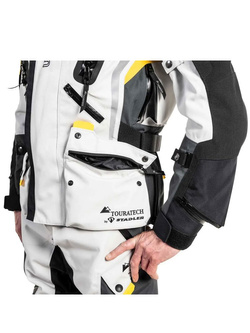 Kurtka motocyklowa tekstylna Touratech Companero Ultimate szaro-czarno-żółta