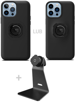 Zestaw na biurko: etui na telefon iPhone 13 Pro Max + uchwyt Quad Lock