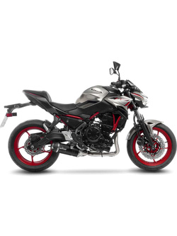 Pełny układ wydechowy LeoVince LV One Evo [Full-System, Stal nierdzewna + Carbon] do Kawasaki Ninja 650 (21-), Z 650 (21-) / RS (22-24), Versys 650 (21-24) czarny