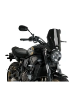 Owiewka motocyklowa turystyczna PUIG Naked New Generation Yamaha XSR 700 (21-) czarna