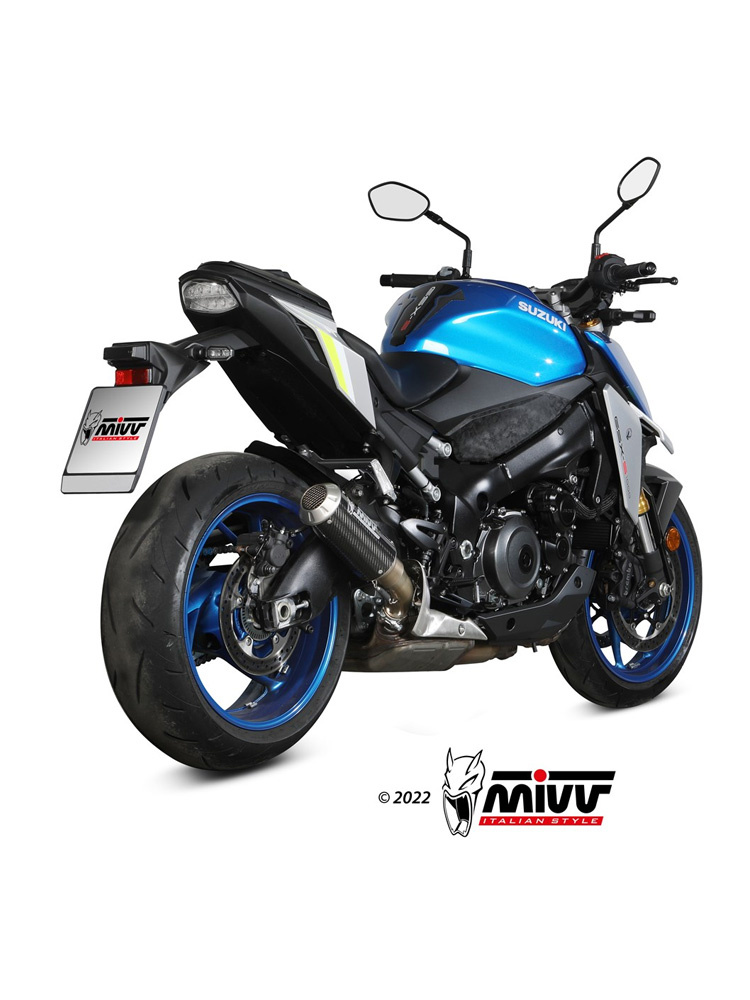 Tłumik motocyklowy Slip-On Line (MK3) MIVV do Suzuki GSX-S 950 / 1000 (21-) carbon