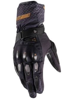 Rękawice motocyklowe Leatt ADV Subzero 5.5 Stealth czarno-szare