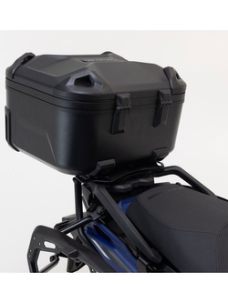 Zestaw: kufer centralny DUSC L + stelaż Adventure-rack SW-Motech Moto Guzzi V85 TT/ Travel (24-) [poj.: 41l]