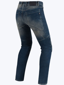 Jeansy motocyklowe PMJ Dallas niebieskie