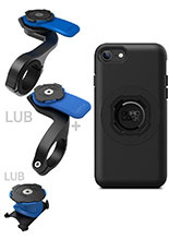 Zestaw rowerowy: etui MAG na telefon iPhone SE (2 i 3 gen) (magnetyczne) + mocowanie Quad Lock