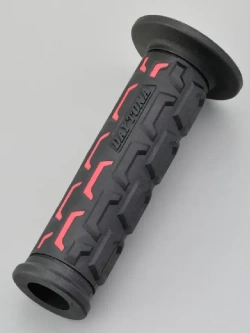Manetki Daytona Products GrippyGrip GGD-Ground do kierownic o średnicy 22,2 [mm] czarno-czerwone