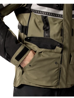 Kurtka motocyklowa tekstylna REV'IT! Dominator 3 GTX czarno-zielona