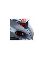 Osłona chłodnicy oleju R&G Racing Ducati Multistrada 1200 (10-14) czerwona