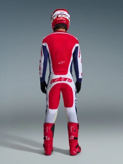 Bluza cross Alpinestars MX Racer Riway biało-czerwono-niebieska