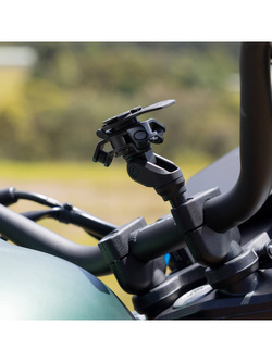 Zestaw na motocykl: etui na telefon iPhone 11 + wodoodporny pokrowiec + mocowanie Quad Lock 