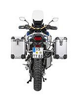Zestaw: kufry boczne z anodowanego aluminium "And-S" Zega Pro + stelaże srebrne Touratech Honda CRF1100L Africa Twin (22-)/ Adventure Sports (31+38L)